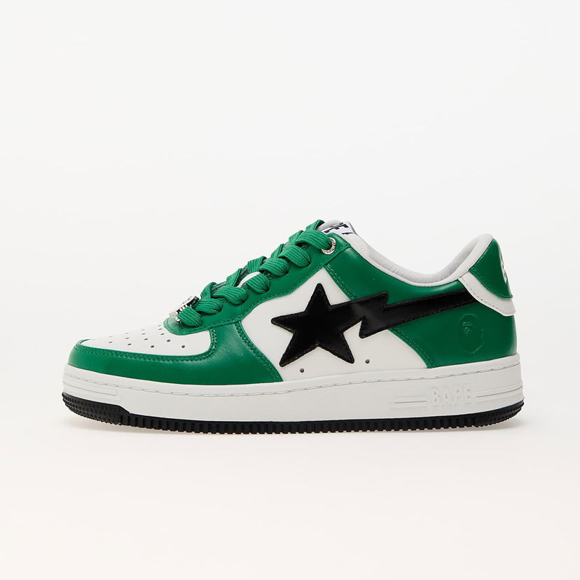 Superge in čevlji BAPE A BATHING APE Bape Sta 3 Green Zelena | 001FWK302303L GRN