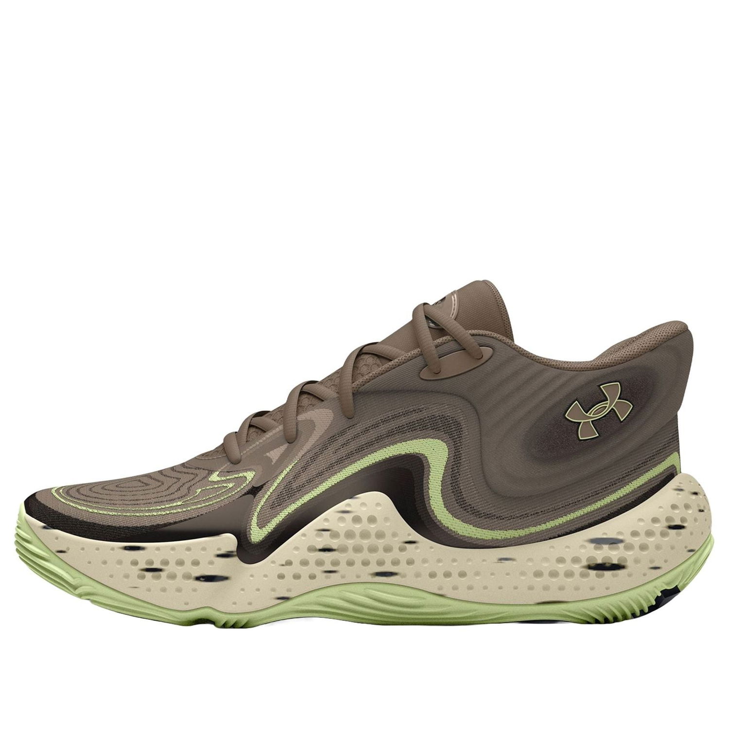 Superge in čevlji Under Armour Spawn 6 Mid Zelena | 3028338-200, 0