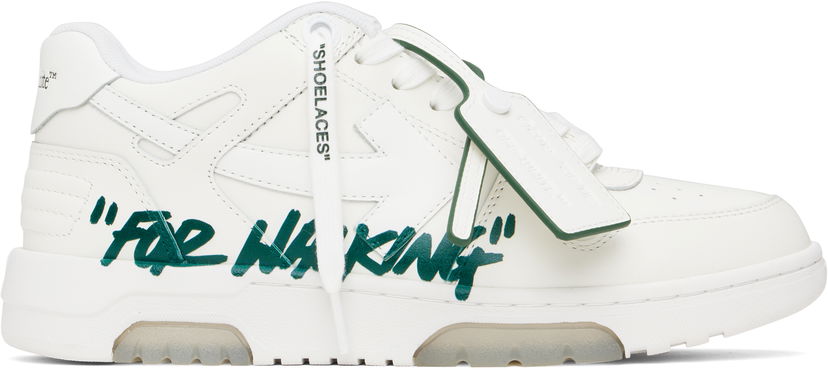 Oblačila Off-White Off-White Out Of Office 'For Walking' Bela | OMIA189S25LEA005014A