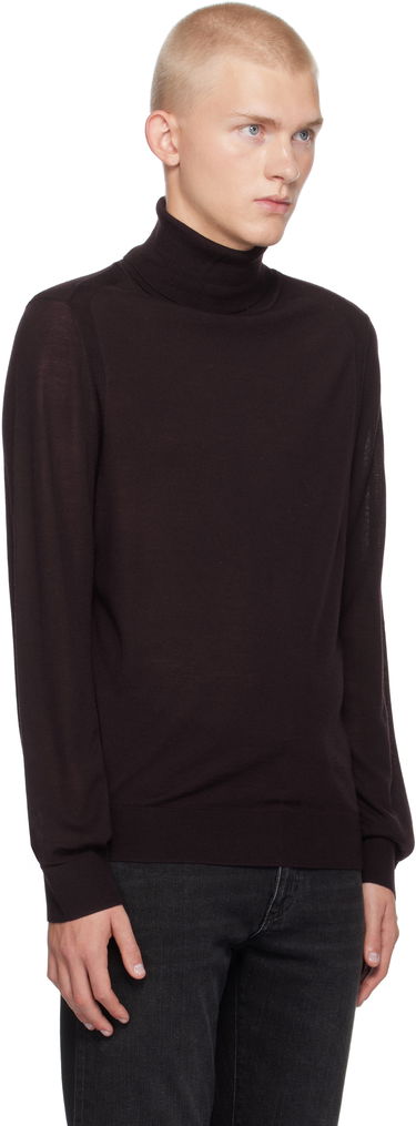Pleteni pulover Paul Smith Paul Smith Roll Neck Turtleneck Rjava | M1R-565X-M02093-59, 1