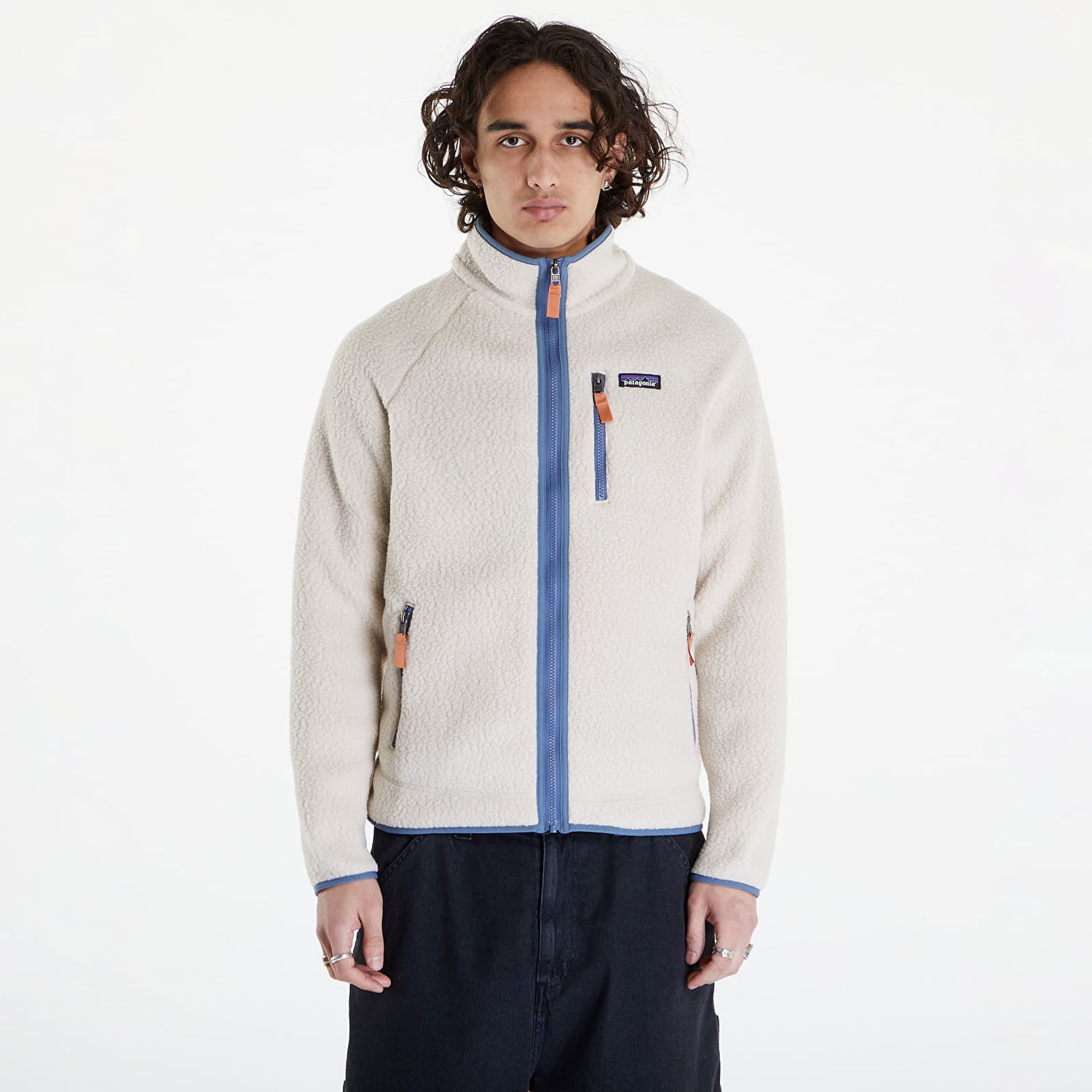 Jakna Patagonia Retro Pile Jacket Modra | 22801 DNLU, 0
