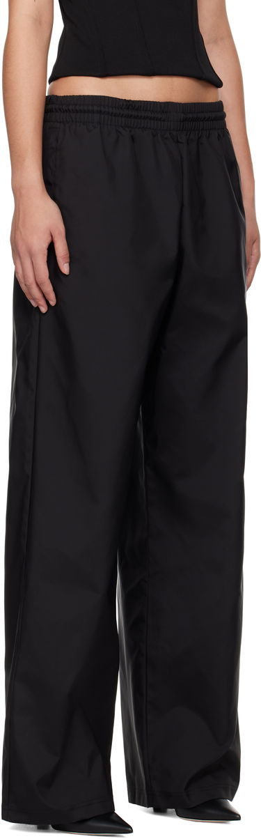 Trenirka WARDROBE.NYC WARDROBE.NYC Utility Track Trousers Črna | W2225F24NY, 1