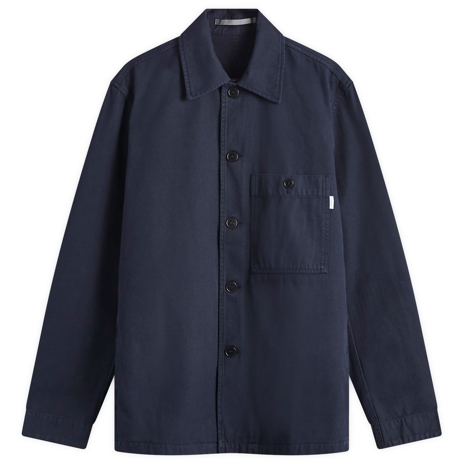 Srajce NORSE PROJECTS Twill Overshirt Modra | N50-0260-7004, 0
