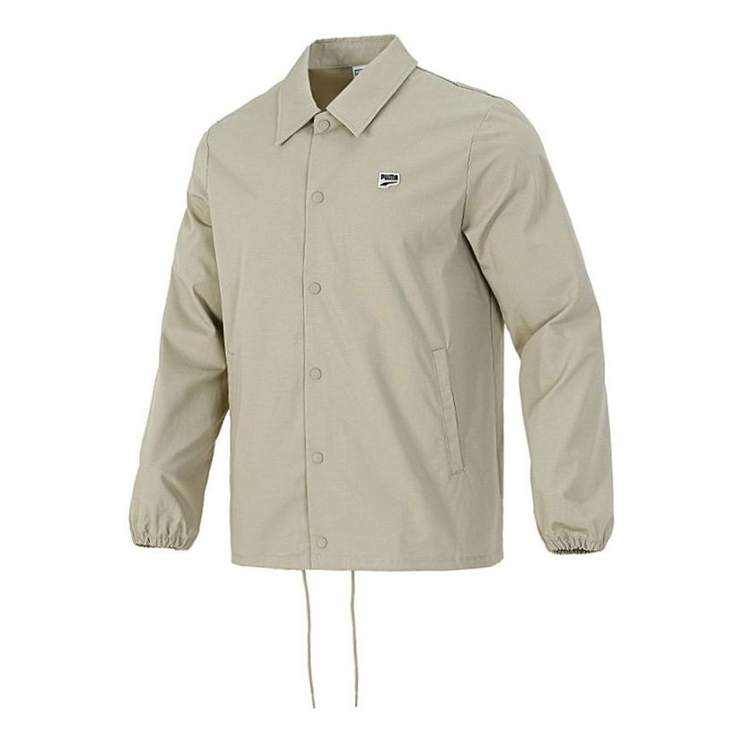 Vetrovka Puma Woven Coach Jacket Bež | 532172-42