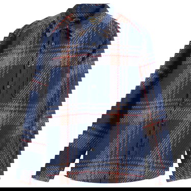 Srajce Portuguese Flannel Upper Overshirt in Blend, Size Small Večbarvna | AW25077-NVB, 0