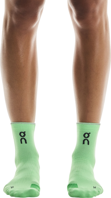 Nogavice On Running On Running Performance Mid Running Socks Zelena | 2uf10053893, 1