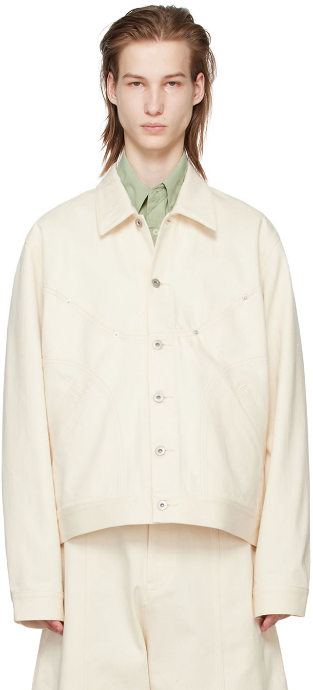 Jakna sage NATION Sage Nation Jiji Denim Jacket Bež | S084
