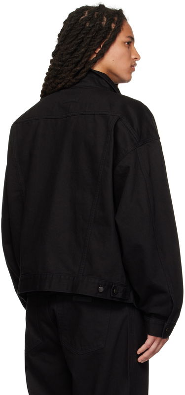 Jakna Fear of God Essentials The Collection Denim Jacket Črna | 202SP234270F, 2