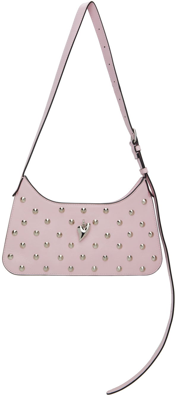 Torba za čez ramo Acne Studios Pink Platt Mini Bag Roza | A10388-