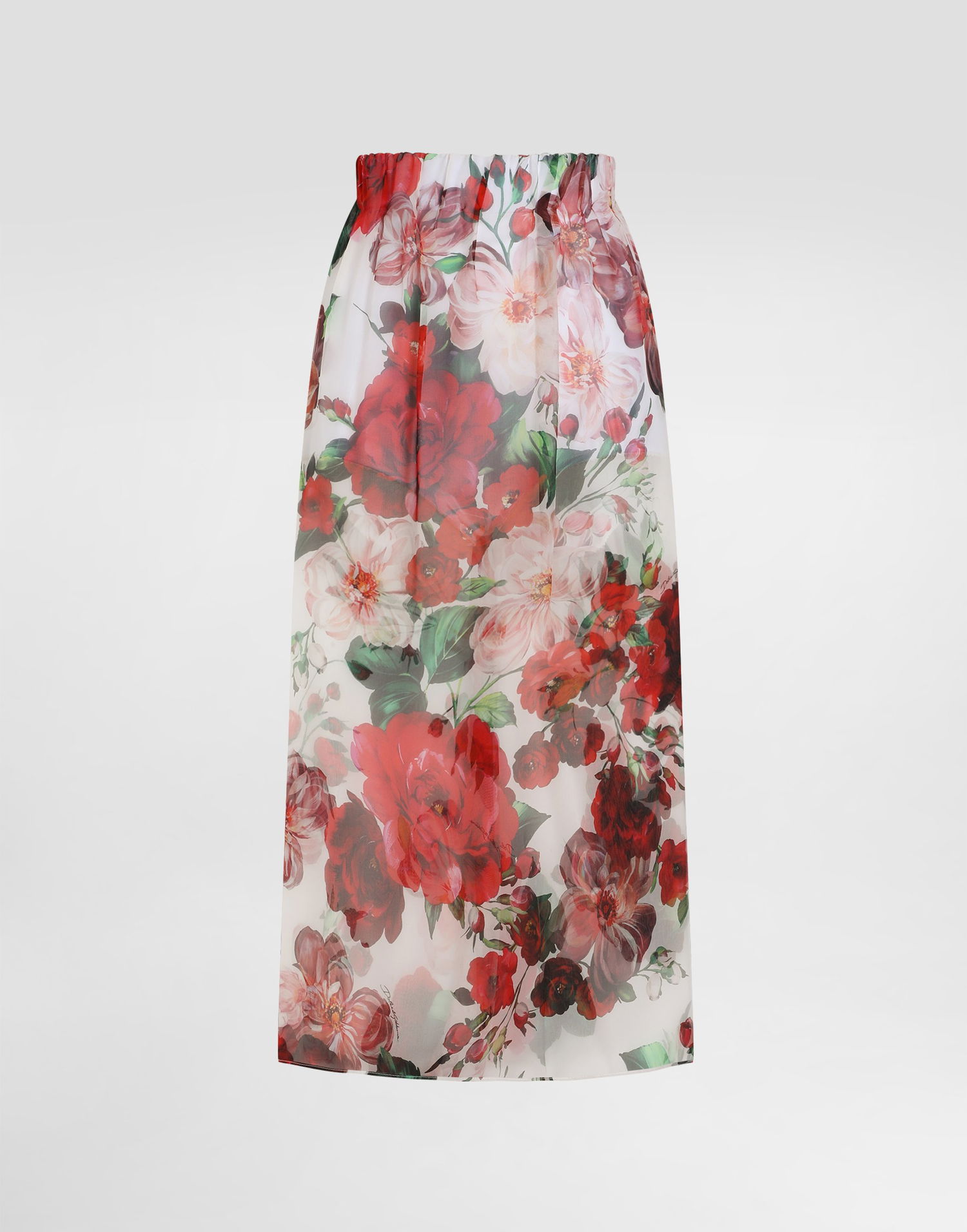 Krila Dolce & Gabbana Dolce & Gabbana Rose-Print Chiffon Midi Skirt Večbarvna | F4BBOTIS1Y6HA5PD, 0