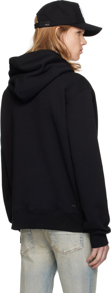 Pulover AMIRI Staggered Logo Print Hoodie Črna | AMJYHD1094, 2