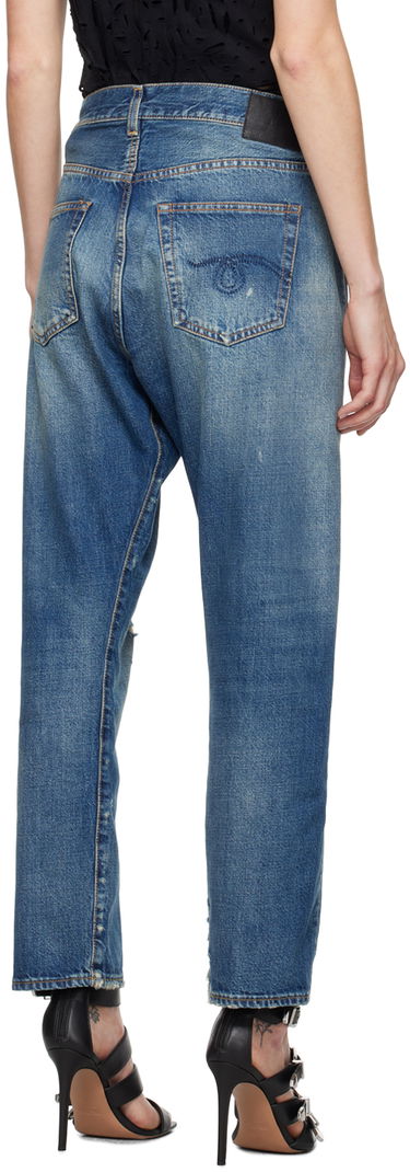 Kavbojke R13 R13 Crossover Jeans Modra | R13W2048 D216C, 2