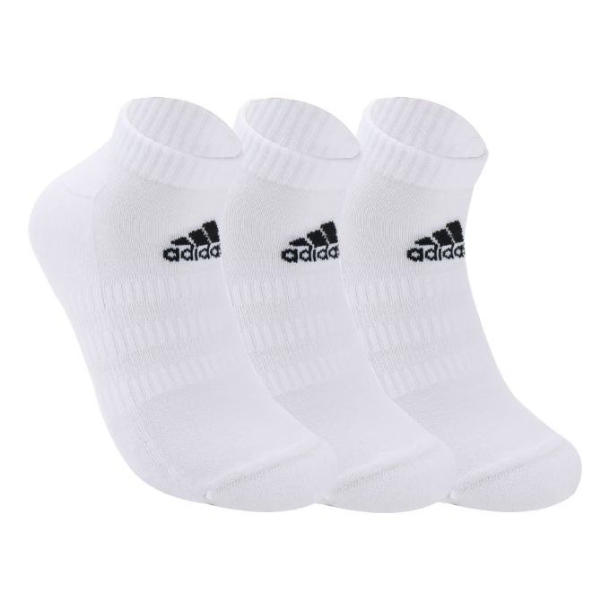 Nogavice adidas Originals Cushion Low Socks - 3 Pairs Bela | DZ9388