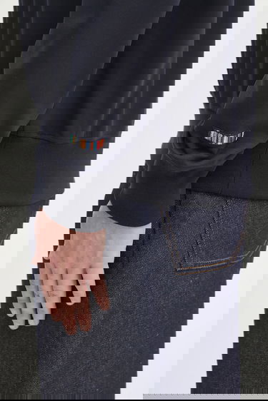 Pulover Paul Smith Paul Smith Half Zip Sweatshirt Mornarica | M1R.631Z.TP4724, 3