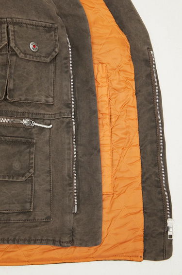 Telovnik KENZO Khaki Mutlipocket Vest Rjava | FE65VE0089GK, 4