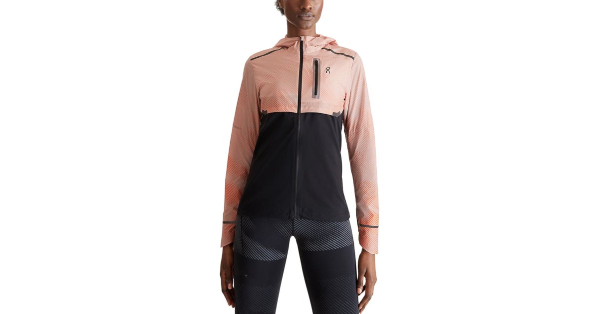 Vetrovka On Running Weather Jacket Oranžna | 1wd30281285, 1