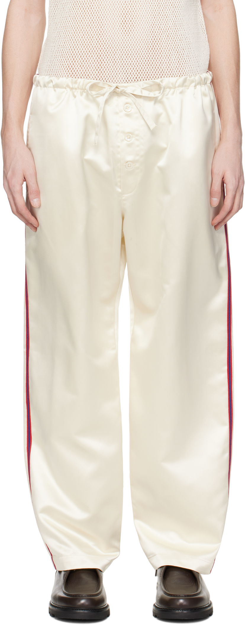Trenirka Bode Bode Redtail Pyjama Pants Bela | MRS25BT028