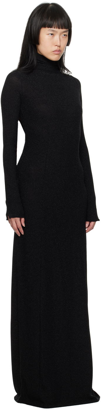 Obleke rag & bone Rag & Bone Lilith Maxi Dress Črna | WAC23H3010T910, 1