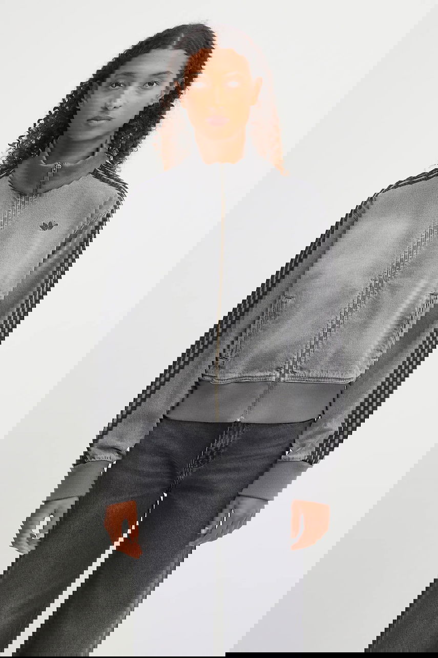 Bomber jakna adidas Originals adidas Originals Denim Tt Bomber Jacket Siva | JY2564, 0