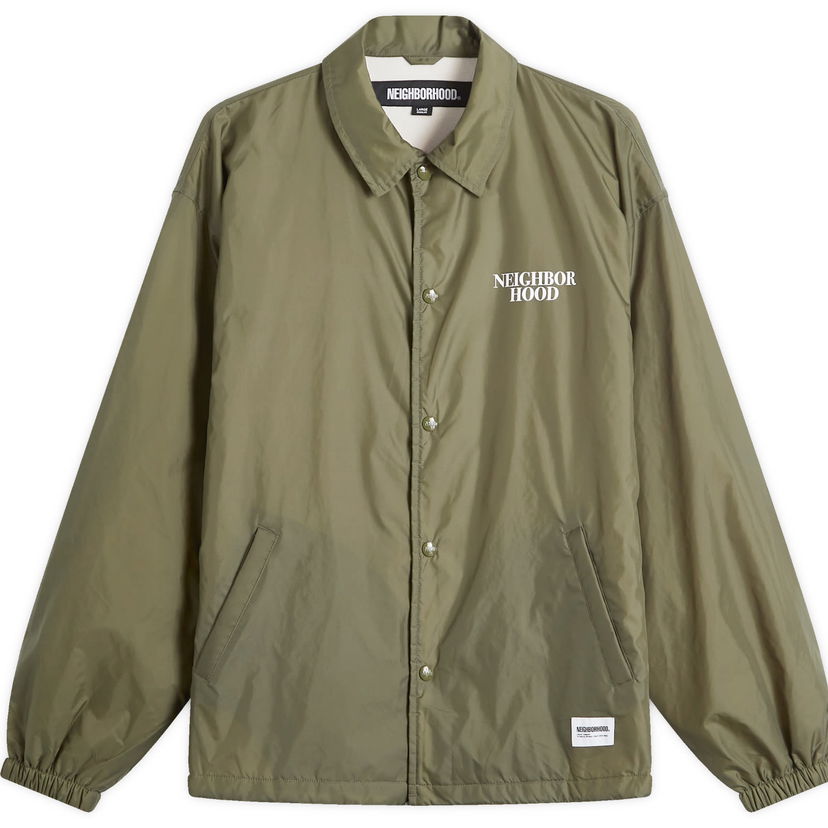 Vetrovka Neighborhood Windbreaker Jacket Olive Drab Zelena | 242TSNH-JKM01-OLV